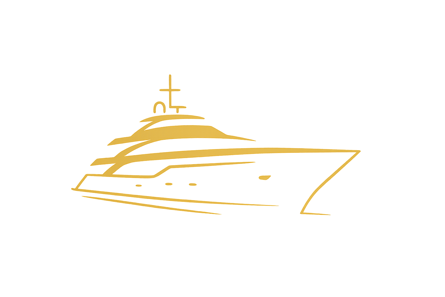 Gold Boat Icon